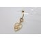 Серьга для пирсинга Sexwife Classic Gold