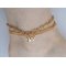 Цепочка Sexwife Jewellery на ногу с аббревиатурой "SW"