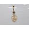 Серьга для пирсинга Sexwife Classic Gold