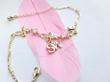 Цепочка Sexwife Jewellery на ногу с аббревиатурой "SW"