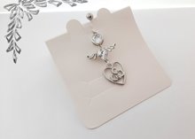 Серьга для пирсинга Sexwife Heart Silver